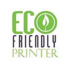 Eco Friendly Printer Logo
